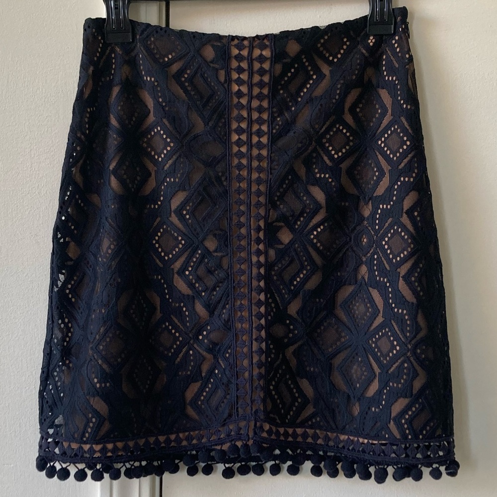 FOR LOVE AND LEMONS Florence Mini Skirt - Y2K - Embroidered Party Skirt - Picture 5 of 13